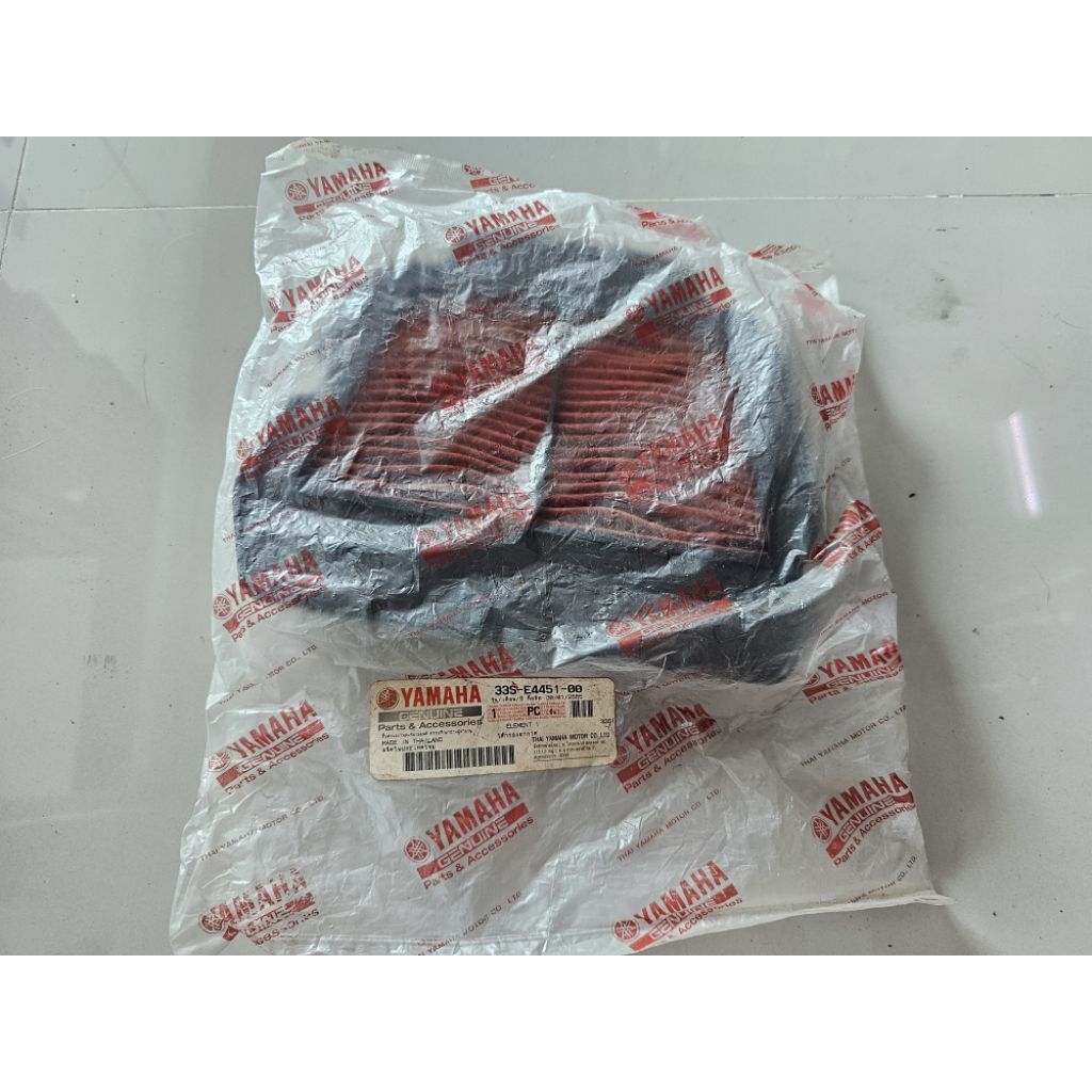 ไส้กรองอากาศ มีโอ125 MIO125 คาบู แท้เบิกศูนย์ 33S-E4450-00