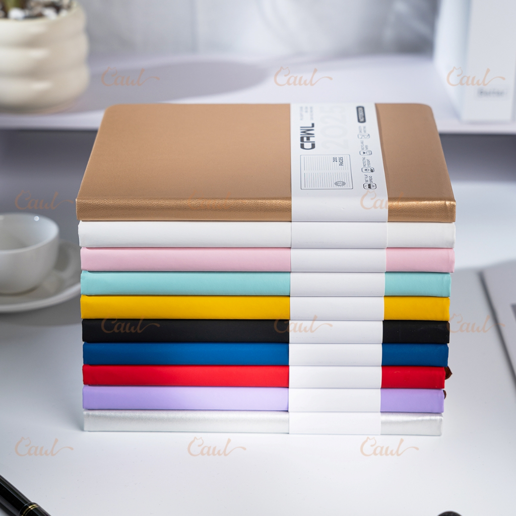 CAWL สมุด A5 Notebook สมุดเส้นบรรทัด หลายสี เหมาะสำหรับนักศึกษาและสำนักงาน 100 แผ่น / 200 หน้า - รูปที่ 7