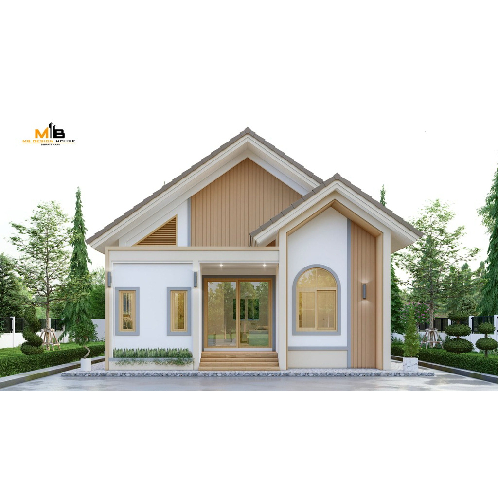 N31 แบบบ้านสไตล์นอร์ดิก 3 ห้องนอน 2 ห้องน้ำ