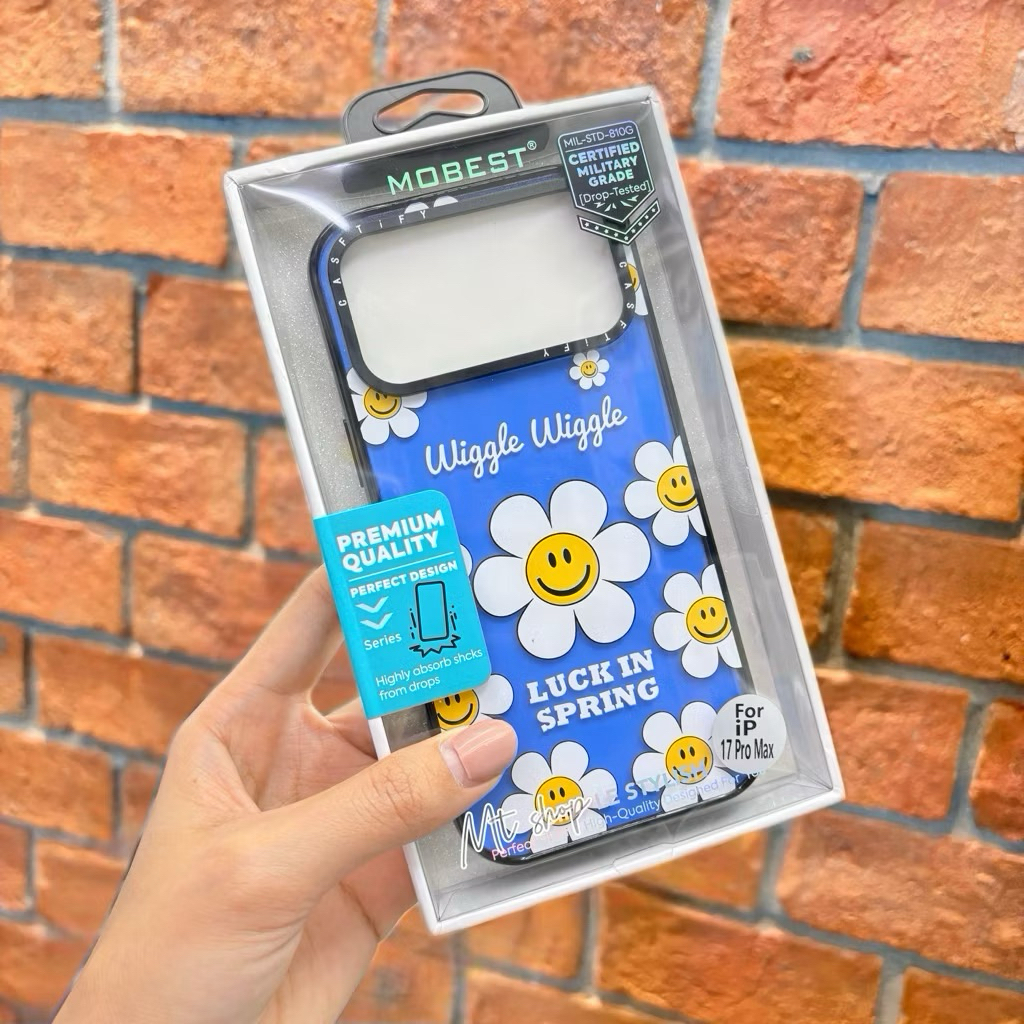 🎉Mobest Case ลายดอกไม้กันกระแทก สำหรับรุ่น iP 17pro 17promax