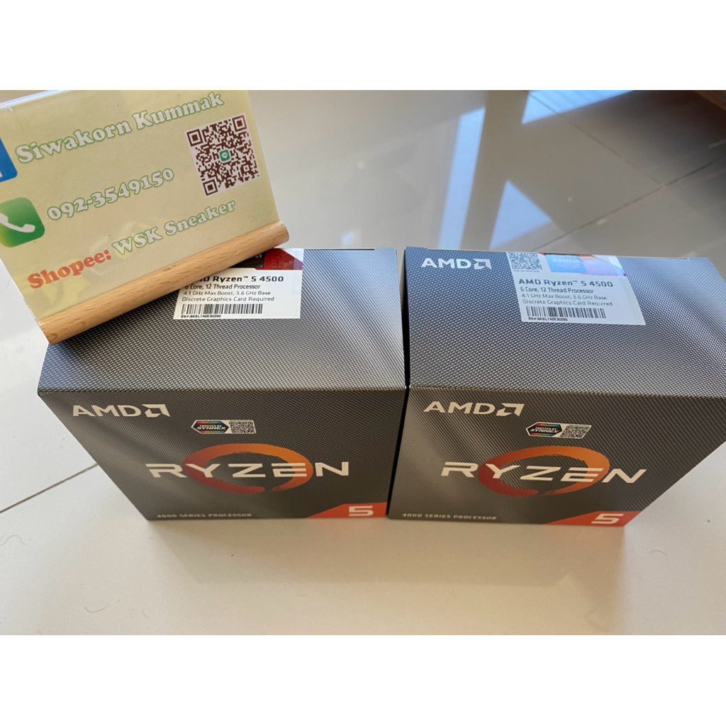 ซีพียู CPU AMD Ryzen 5 4500 3.6GHz AM4
