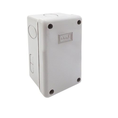 Nano กล่องกันน้ำ พลาสติก ขนาด 125 x 75 x 50 มม. รหัสสินค้า: NANO-201W - รูปที่ 4