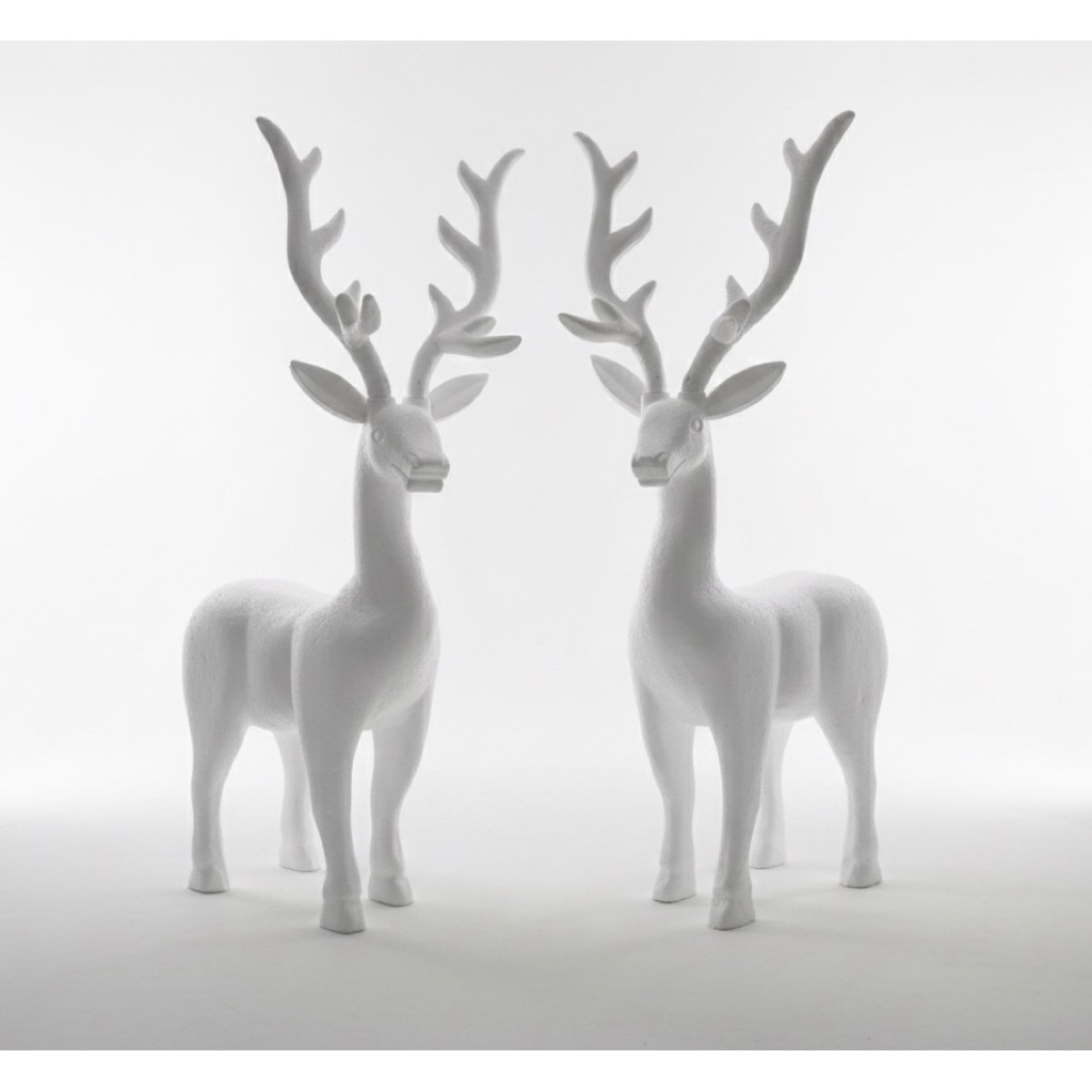 กวางคู่สูง80cm ความสูงไม่รวมเขากวาง