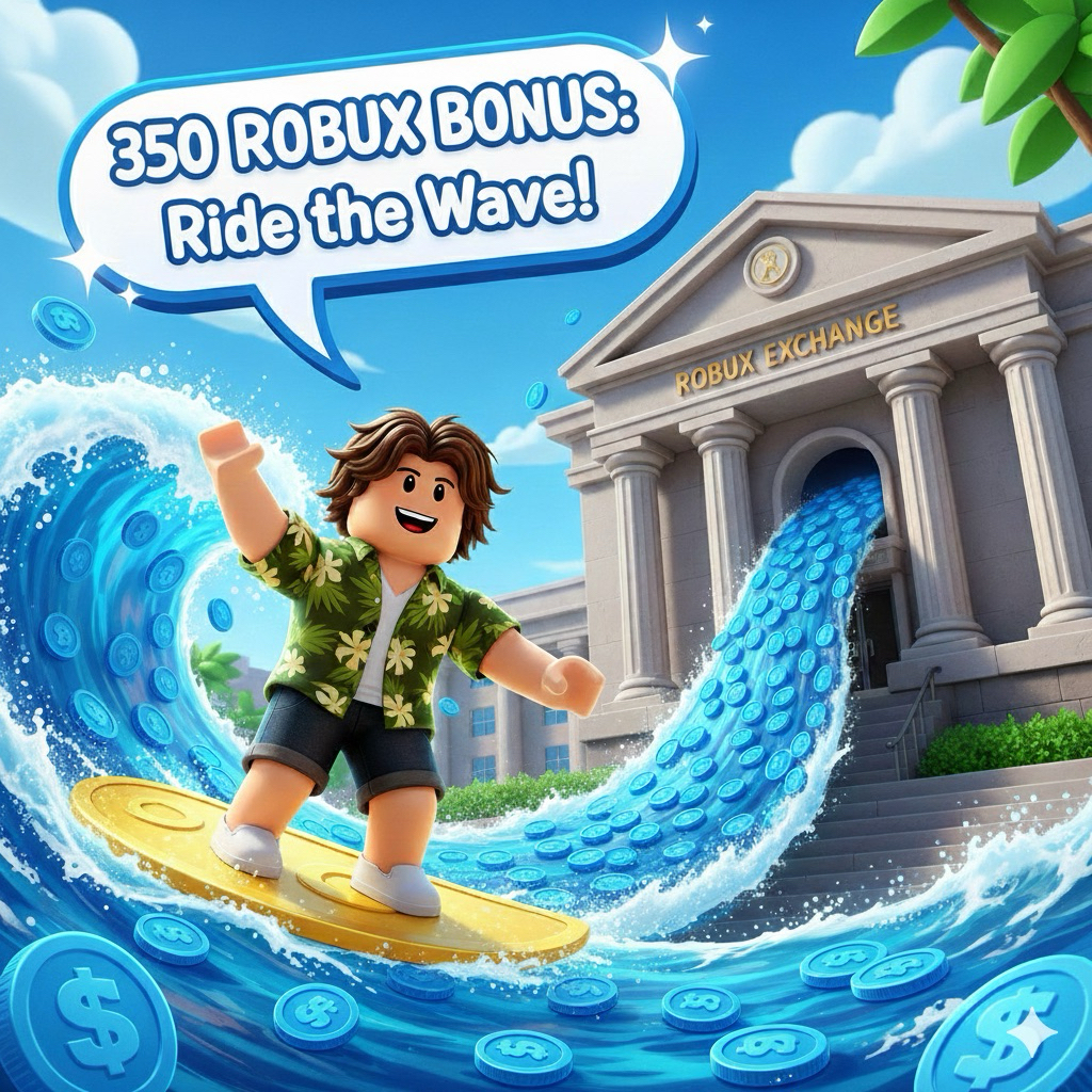 การ์ดของที่ระลึกพิเศษ: Roblox 350 Robuxที่เป็นสัญลักษณ์ของการเข้าร่วมอีเวนต์ลิมิเต็ด! 🎟️📸
