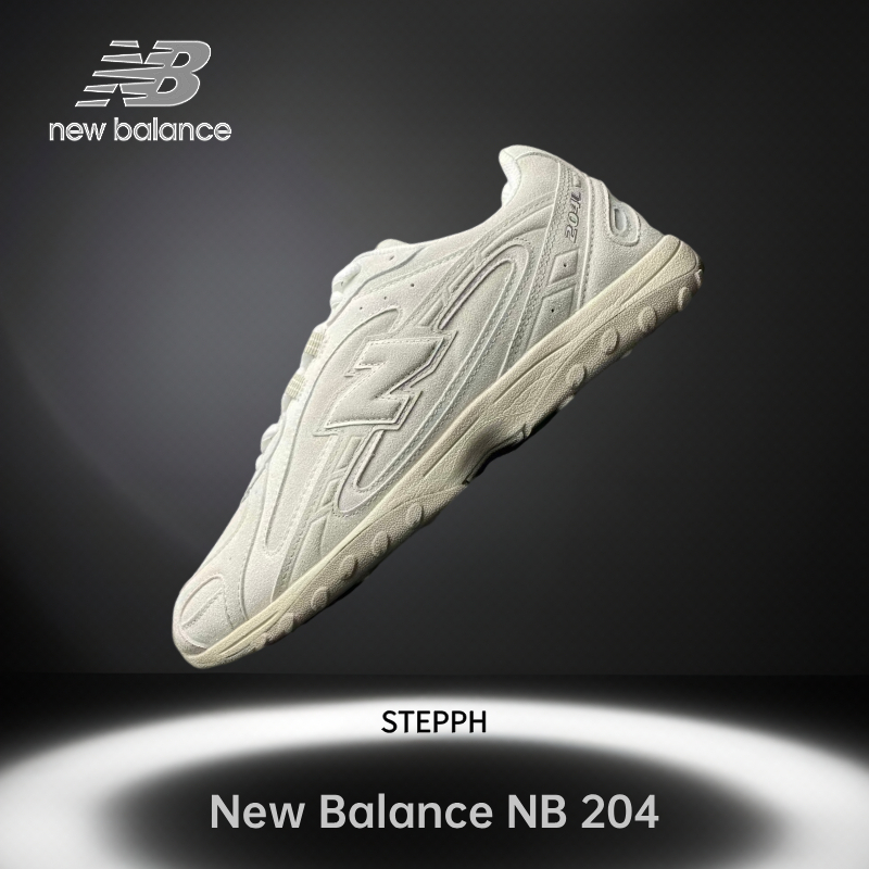 ของแท้ 100%-New Balance 204L white  Low Sneakers  U204LMMC