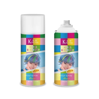 Hair Color spray สเปรย์สีผมแฟชั่น สเปรย์สีผมชั่วคราว มีหลากหลายสีให้เลือก ล้างออกได้120 ml