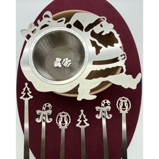 Matcha sifting holder ห่วงตะแกรงร่อนมัทฉะ และ Chashaku ช้อนต…