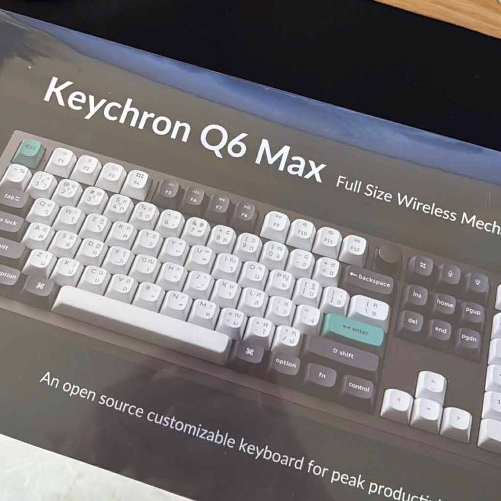 Keychron Q6 Max jupiter switch