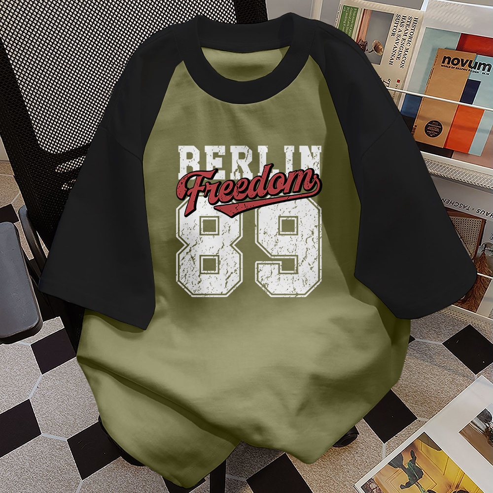 จัดส่งภายในประเทศไทยเสื้อยืดแขนสั้นคุณภาพพรีเมียม เนื้อผ้าเกรด A (จัดส่งด่วน 24 ชม.) ดีไซน์ Unisex ลายพิมพ์ไม่ตก - รูปที่ 2