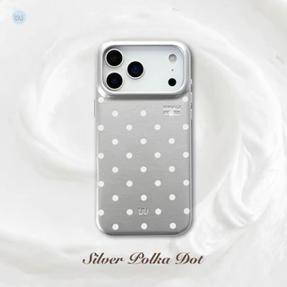 Polkadot Ver.2 (เคส Hagen Case *แบบแม่เหล็ก*) Whale Indeed - วัสดุหนังแก้วเกรด Premium จับถนัดมือ แม่เหล็กแรง
