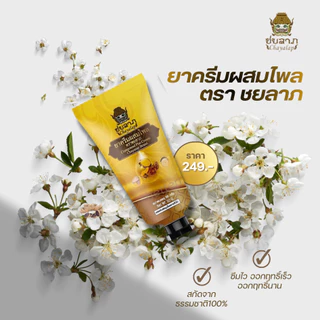 ครีมไพล ชยลาภ 50g | สมุนไพรแท้ ลดปวด บวม อักเสบ | ซื้อ 3 จ่าย 2 สุดคุ้ม!