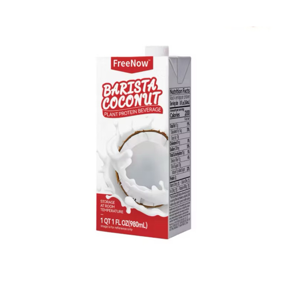 [ส่งด่วนจ้า] FreeNow Barista Coconut Milk 980ml ฟรีนาว นมมะพร้าว 980 มล.