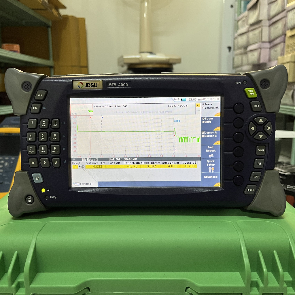 JDSU MTS-4000 OTDR สินค้ามือสอง