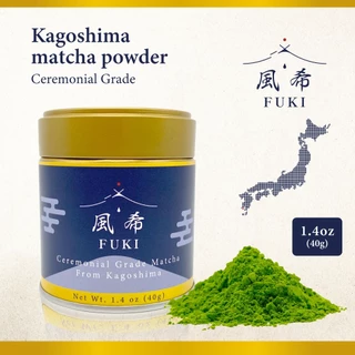 Fuki Matcha Powder ผงมัทฉะ Ceremonial Grade Blend Premium - Green Tea from Kagoshima Japan