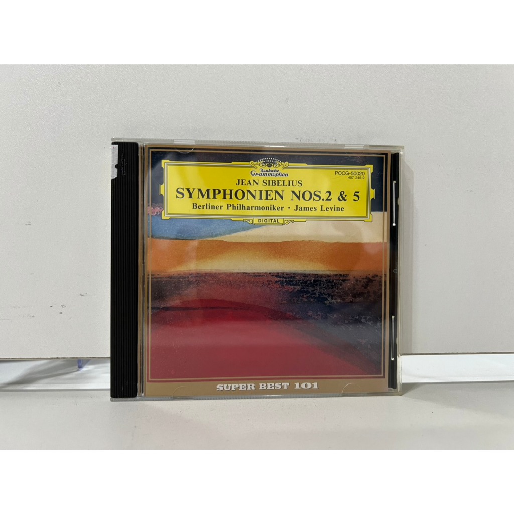 1 CD MUSIC ซีดีเพลงสากล SIBELIUS: SYMPHONIEN NO.2 NO.5 BERLINER PHILHARMONIKER/LEVINE (N2H98)