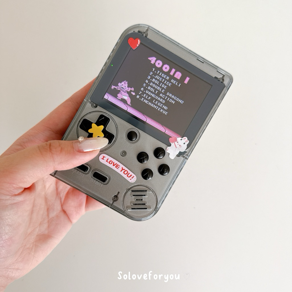 New 2025 พร้อมส่ง 🇹🇭 Gameboy ยุค90 เกมบอย 400 เกมส์ น้ำหนักเบา พกพาง่าย