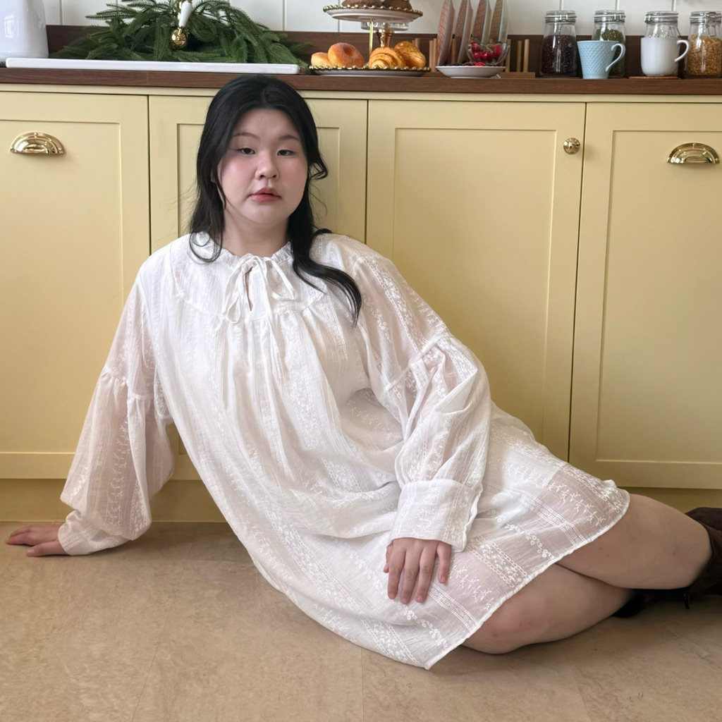 Ditto Dress เดรสลูกไม้แขนยาว wendystore19