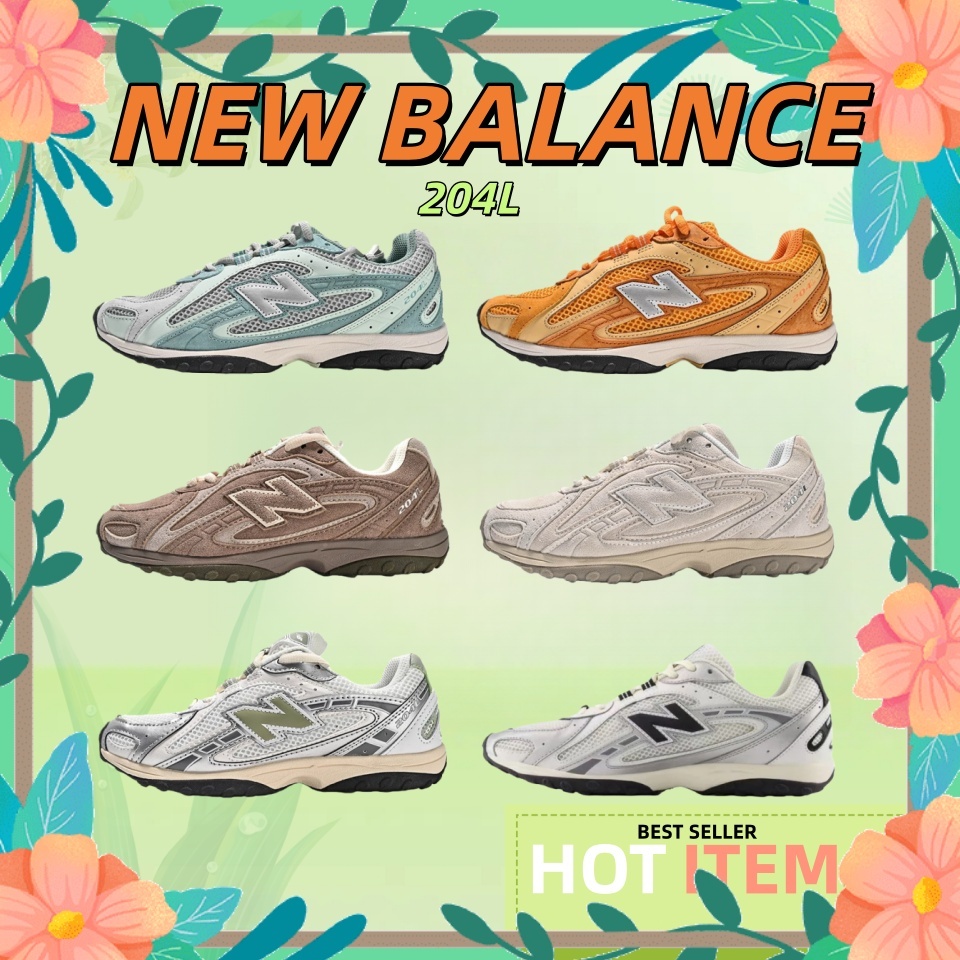 📌🇰🇷พร้อมส่ง  NEW BALANCE 204L U204LMMA/U204LMMC รองเท้ากีฬา รองเท้าวิ่ง รองเท้า
