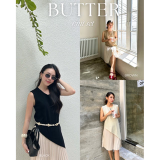 (เก็บโค้ดหน้าร้านลด 20%) Plsme.bkk 〰“Butter knit set” ชุดเซ็…