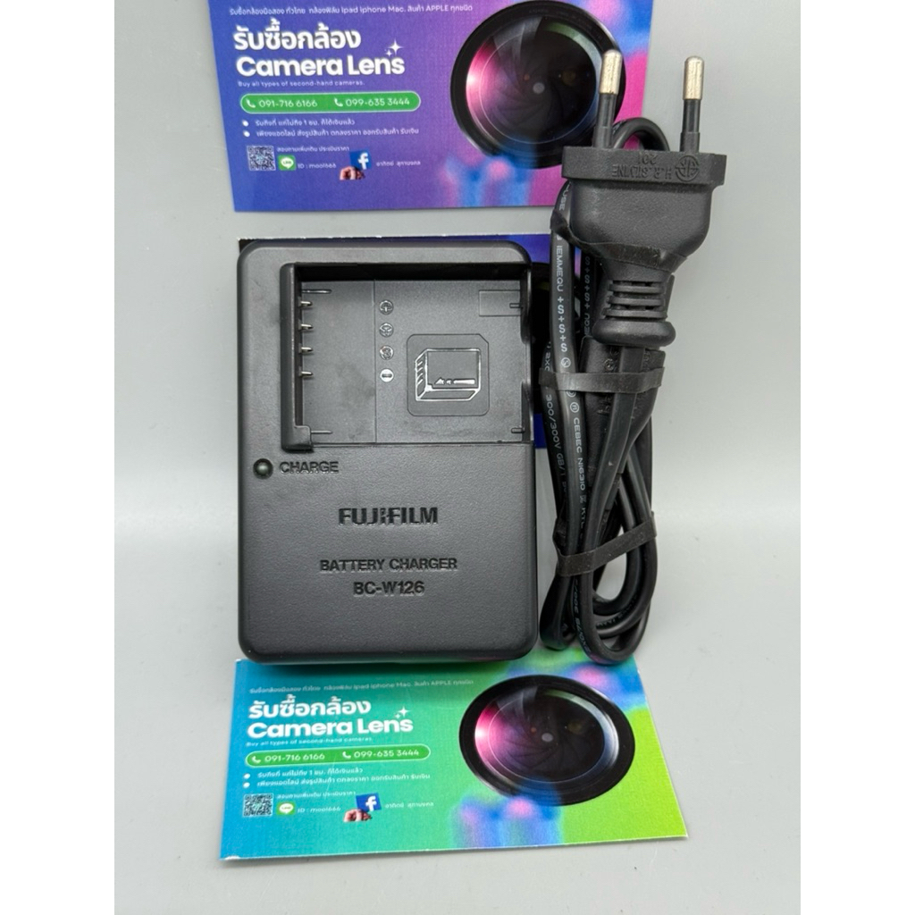 แท่นชาร์จแบตเตอรี่กล้องของแท้ Fujifilm NP-W126 / W126S For XA1,X-M1,XA2,XA3,XA5,XA7,XA10,XE2,XT1,XT2