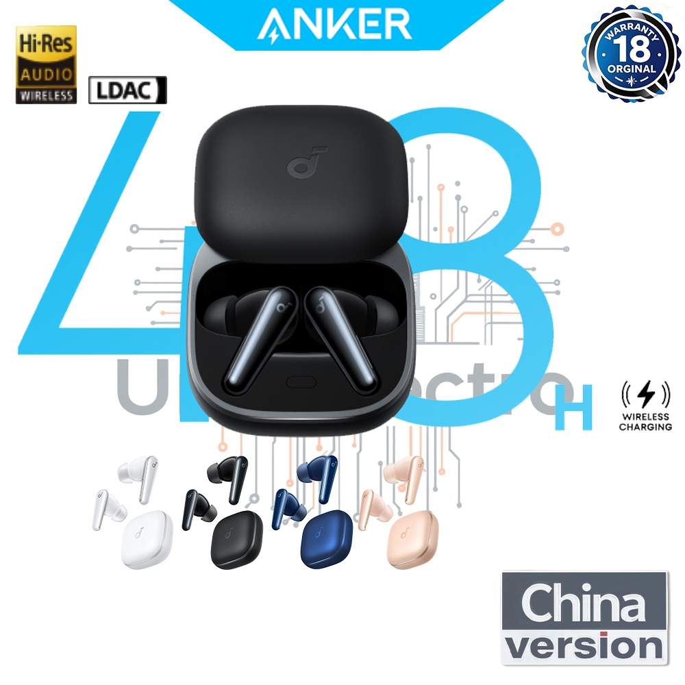 soundcore Liberty 5  Adaptive Noise Cancelling Earbuds  Dolby Audio, Clear Calls, Long Battery Life