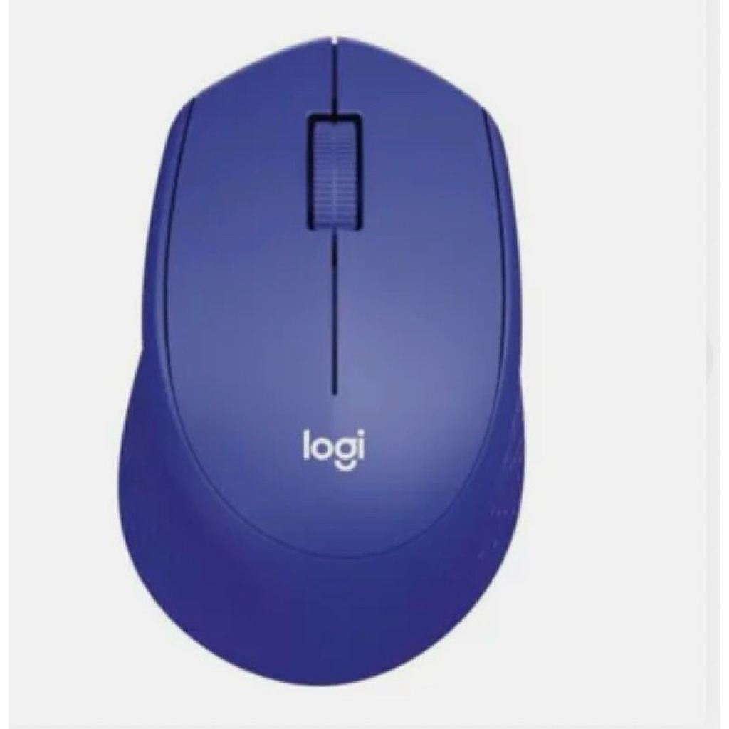 LOGITECH เมาส์ไร้สาย รุ่น M331 สีน้ำเงิน