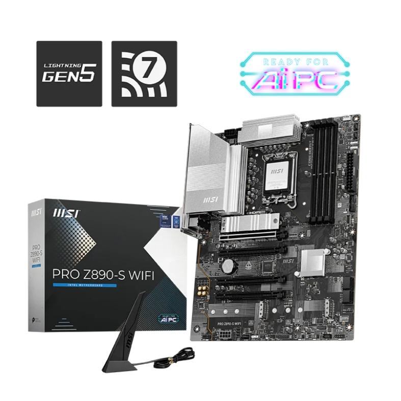 MAINBOARD (1851) MSI PRO Z890-S WIFI DDR5