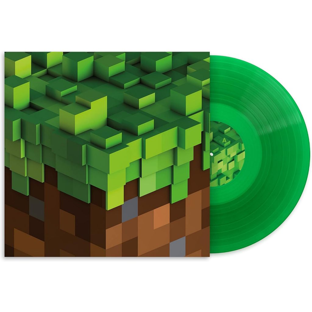 แผ่นเสียง C418 Minecraft Volume Alpha Vinyl ,Lp, Green Translucent มือหนึ่ง ซีล
