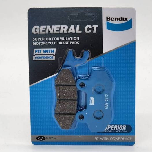 BENDIX ผ้าเบรคล้อหน้า/หลัง KAWASAKI CHEER/ KR 150 (F-R)/ ZX 130/ NR-SR/ SE/ VICTOR (KR-L)/ Magnum/ K