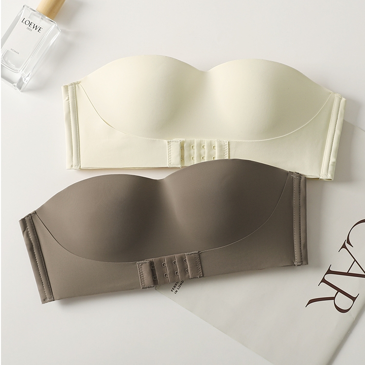 🚚จัดส่งรวดเร็ว✨ บราตะขอหน้า บราสองตะขอ บราไร้โครง บราไร้โครงไร้ขอบ ใส่สบาย เซ็กซี่เย้ายวน เก็บกระชับทรงสวย-N166 - รูปที่ 2