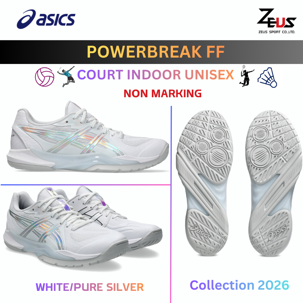 ASICS [SHINE PACK] รองเท้าแบดมินตัน วอลเลย์บอล (แนะนำไซส์ +0.5CM) Non Marking สามารถเข้าได้ทุกสนาม BADMINTON VOLLEYBALL ราคา ถูกที่สุด ดีลบีเคเค แกลเลอรีภาพที่ 8