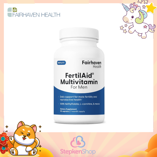 FertilAid for Men: Male Fertility Supplement for Sperm Count, Motility, and Morphology