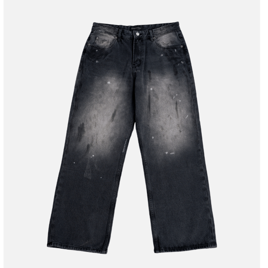 EM DUSTBORNE BLACK JEANS 01 / กางเกงยีนส์ขายาว