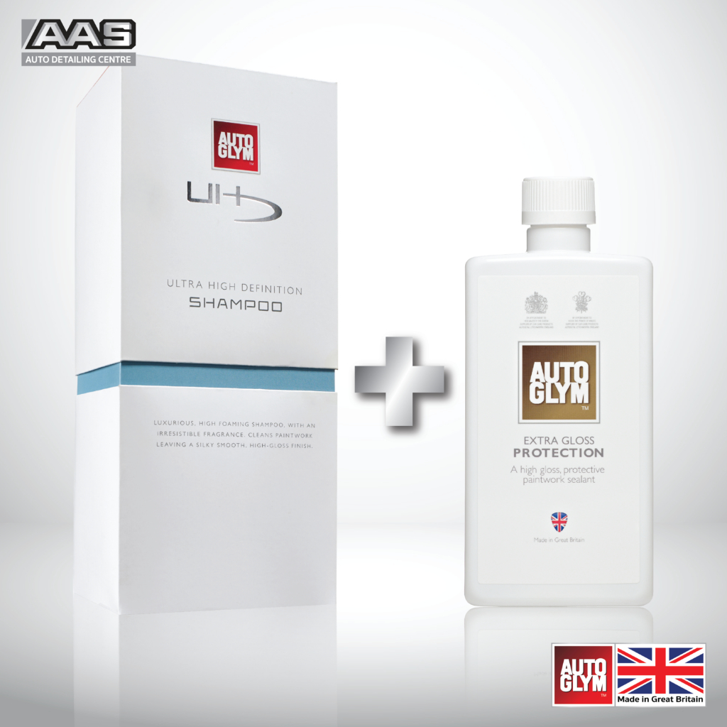Autoglym Ultra High Definition Shampoo 1L. + Autoglym Extra Gloss Protection 500 ml.