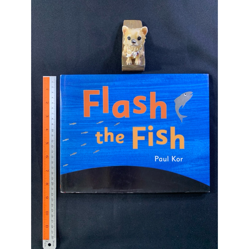 Flash the Fish By Paul Kor หนังสือเด็กภาษาอังกฤษปกแข็ง (มือสอง)