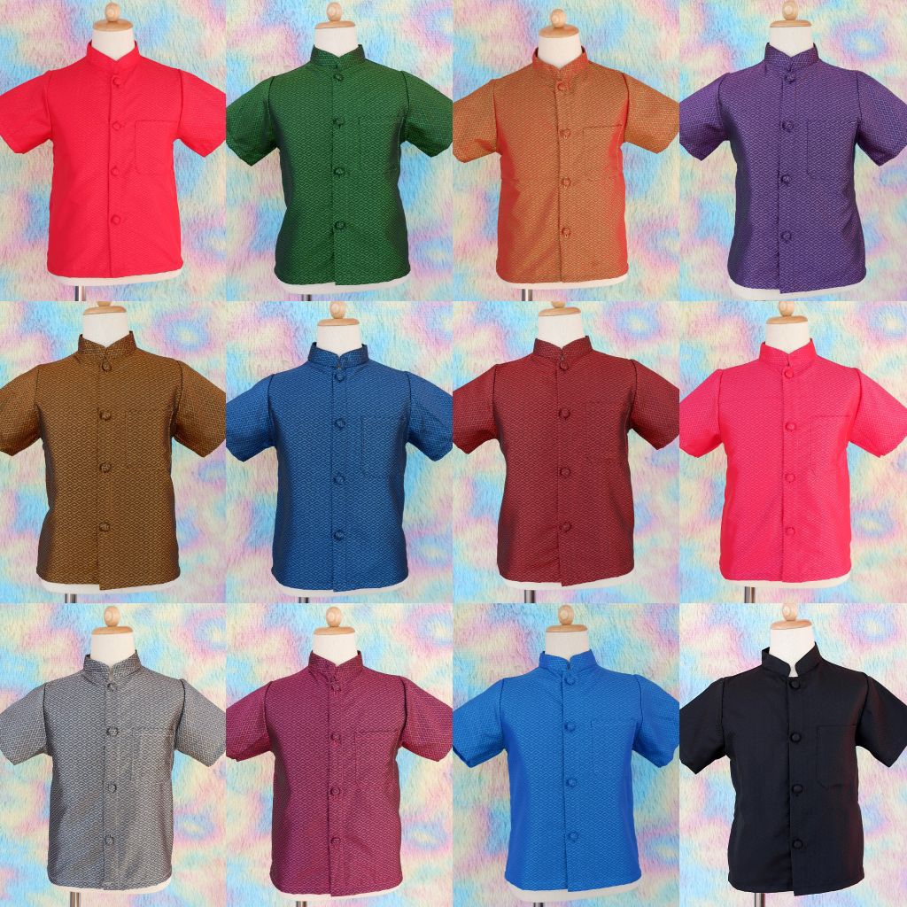 เสื้อผ้าไทยพี่หมื่นสำหรับผู้ชายผู้ใหญ่  พร้อมส่ง