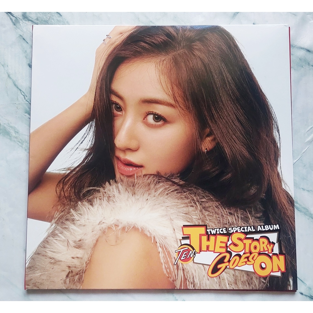 อัลบั้ม TWICE - TEN : The Story Goes On Album เวอร์ Cast ปก Jihyo แกะแล้ว ไม่มีการ์ด ไม่มีโปสเตอร์ C