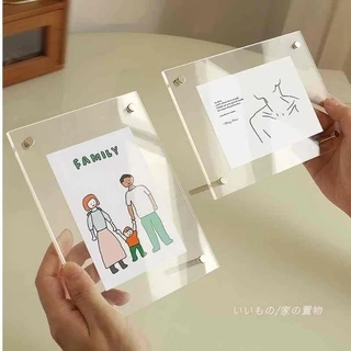 วางบนโต๊ะทำงานได้ มีขาตั้ง กรอบรูปสำหรับแสดงโปสเตอร์