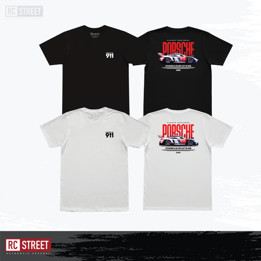RED CHANNEL เสื้อยืด PORSCHE 911 (911- 100% COTTON)