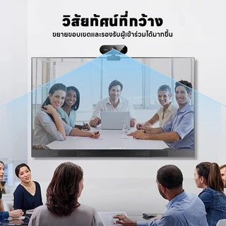 4K เว็บแคม HD พร้อมไมค์ในตัว ไม่ต้องลงไดรเวอร์ เสียบ USB ใช้งานได้ทันที 360องศาปรับ กล้องติดคอม กล้องเว็บแคม webcam
