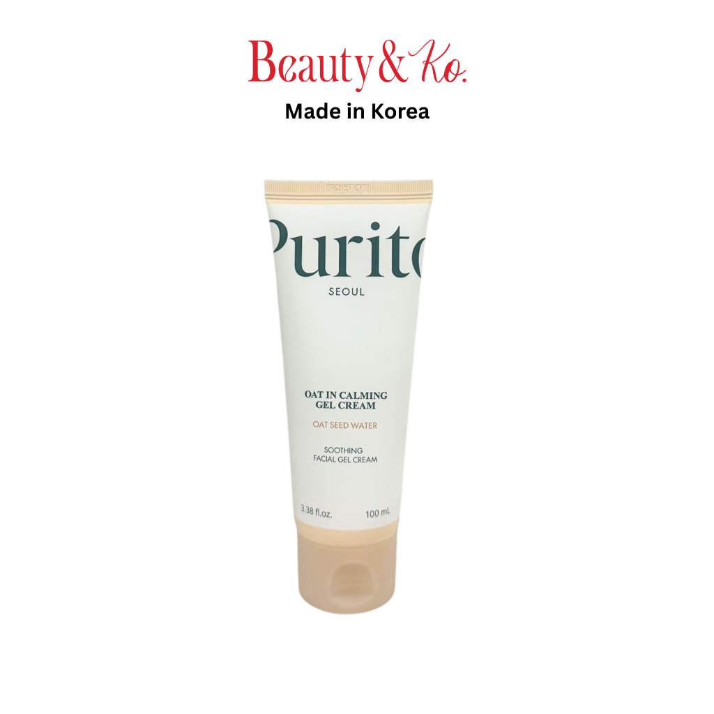 BeautyandKo PURITO OAT IN CALMING GEL CREAM ครีมบำรุง ช่วยปลอบประโลมผิว