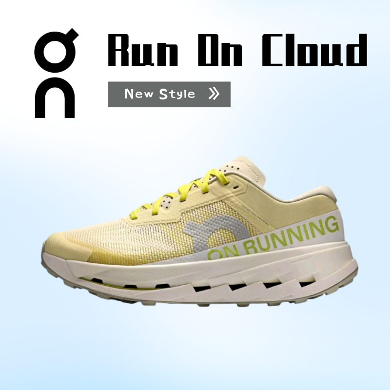 ของแท้ 100% On  Cloudultra 3 light yellow  Low Sneakers 3MF30234238