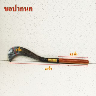 อรัญญิกแท้ มีดขอปากนกแก้ว23นิ้ว
