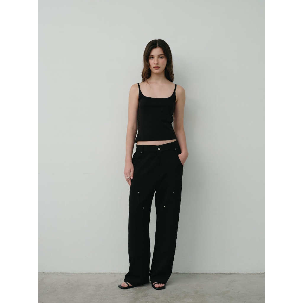 (สินค้าพร้อมส่ง) Hounddown - Sisi Soft Pants - รูปที่ 5