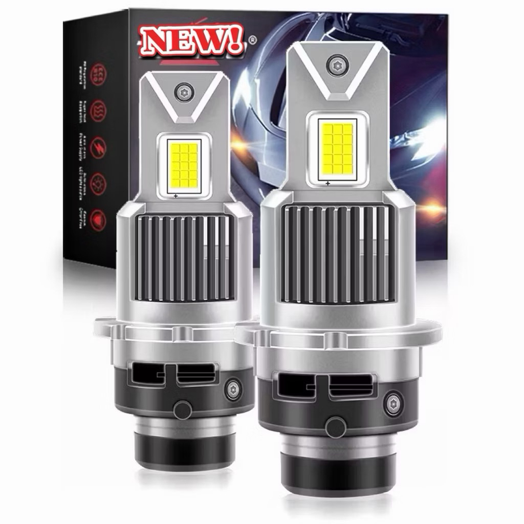 หลอดไฟหน้า LED แสง มาตรฐาน 6000K ขั้วD2R และขั้ว D4S and พลังงานสูง 70W