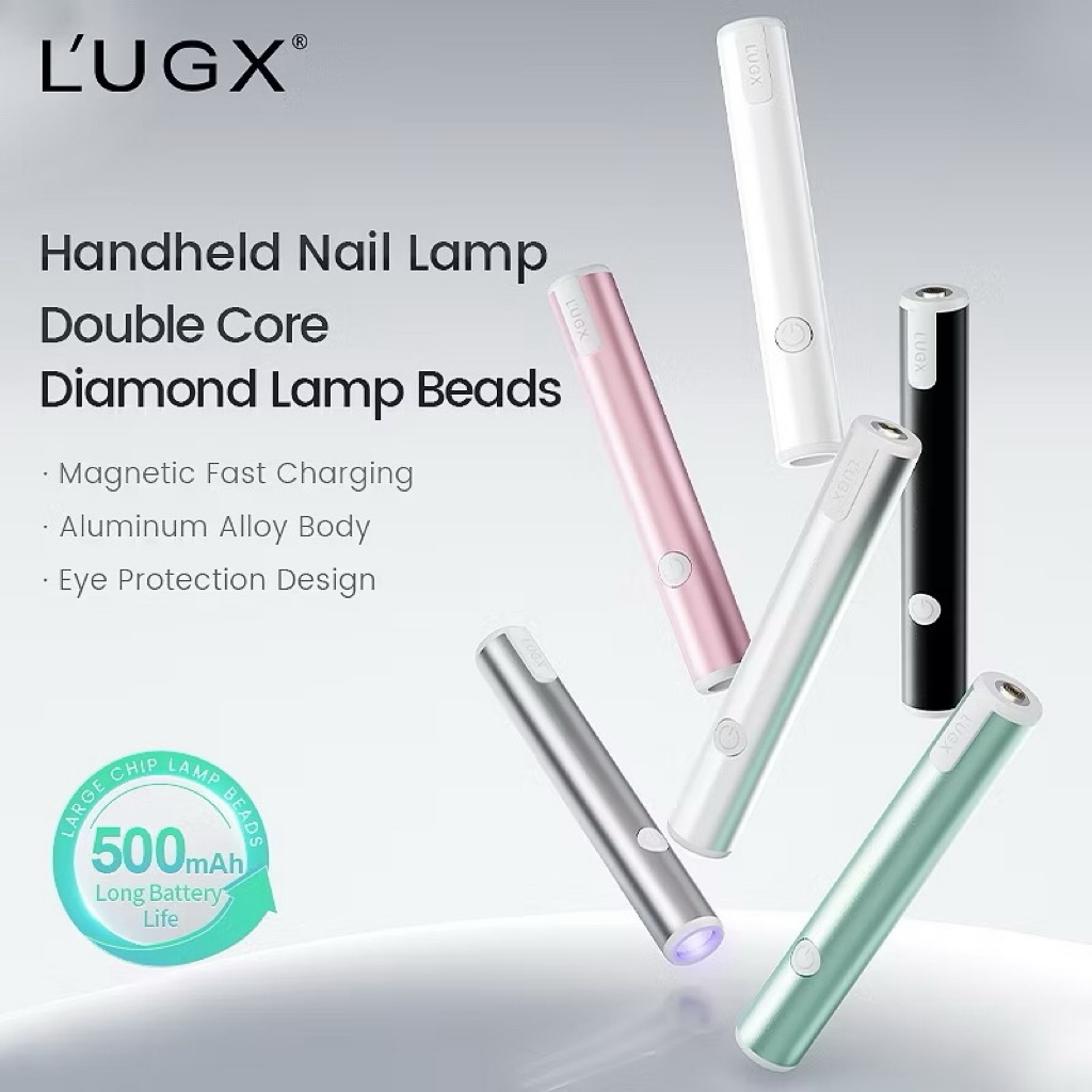 ไฟฉายอบเล็บ L'UGX รุ่น LG-206 ไฟฉายล๊อคอะไหล่เล็บ-อบสี แสงไฟแรง แห้งไว น้ำหนักเบา ไฟฉายทำเล็บสีเจล
