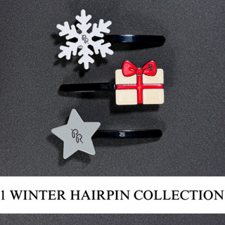 กิ๊บดาว กิ๊บหิมะ กิ๊บของขวัญ RABBIT RIBBON 1 WINTER HAIRPIN …