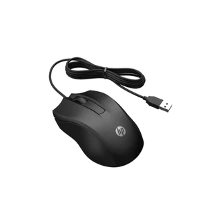 HP OPTICAL WIRED MOUSE 100 BLACK (6VY96AA#UUF)