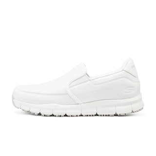 Skechers สเก็ตเชอร์ส รองเท้าทำงานผู้หญิง Women Online Exclusive Nampa Work Shoes - 77236-WHT (latest)