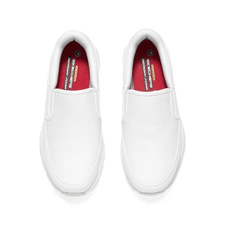 Skechers สเก็ตเชอร์ส รองเท้าทำงานผู้หญิง Women Online Exclusive Nampa Work Shoes - 77236-WHT (latest)